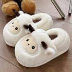 chausson animaux en peluche