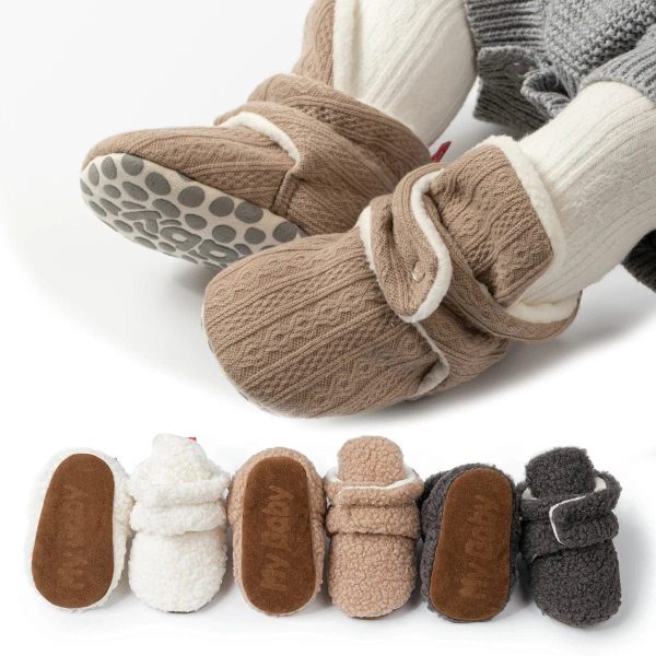 chausson bébé à scratch