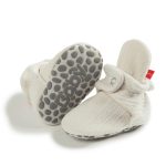 chausson bébé à scratch coloré