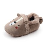 chausson bébé en tissu animaux