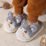 chausson chat pour enfants