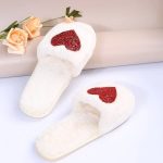 chausson coeur pour la maison