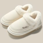 chausson cuir tendance hiver