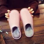 chausson en cuir traditionnel