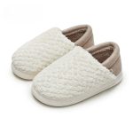 chausson en fausse moumoute d'hiver