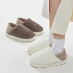 chausson en moumoute chaude