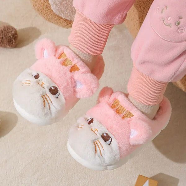 chausson enfant chat kawaii