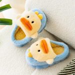 chausson enfant en tissu canard