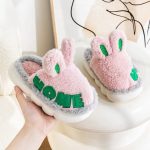 chausson enfant motif lapin