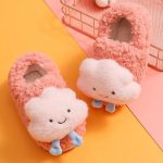 chausson enfant motif nuage