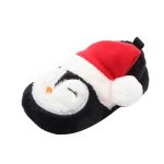 chausson enfant pingouin