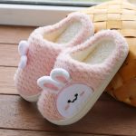 chausson enfant style lapin