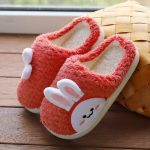 chausson lapin doux pour enfant