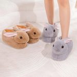 chaussons amusants lapin