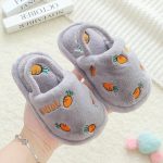 chaussons bébé design fruits