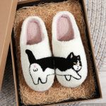 chaussons chat mignons