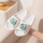 chaussons confortables grenouille