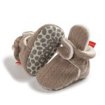 chaussons d'apprentissage à marche à scratch