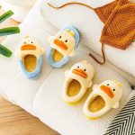 chaussons doux canard enfant