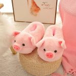 chaussons en forme de cochon