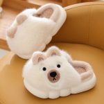 chaussons enfant en forme d'ours