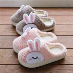 chaussons enfant motif lapin