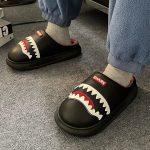 chaussons requin pour l'hiver