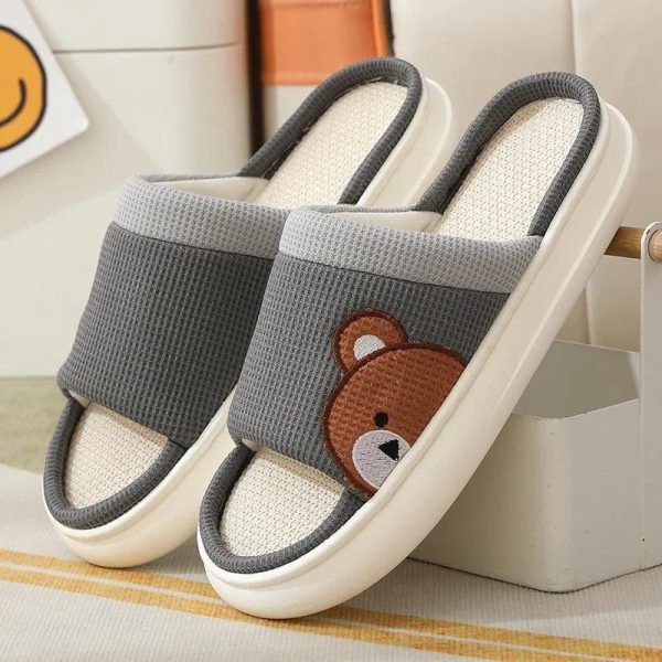 claquette chausson ours