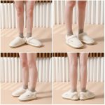 pantoufle cuir confort hiver