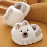 pantoufles chaudes ours pour enfants