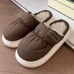 pantoufles moelleuses unisex pour les froides journées